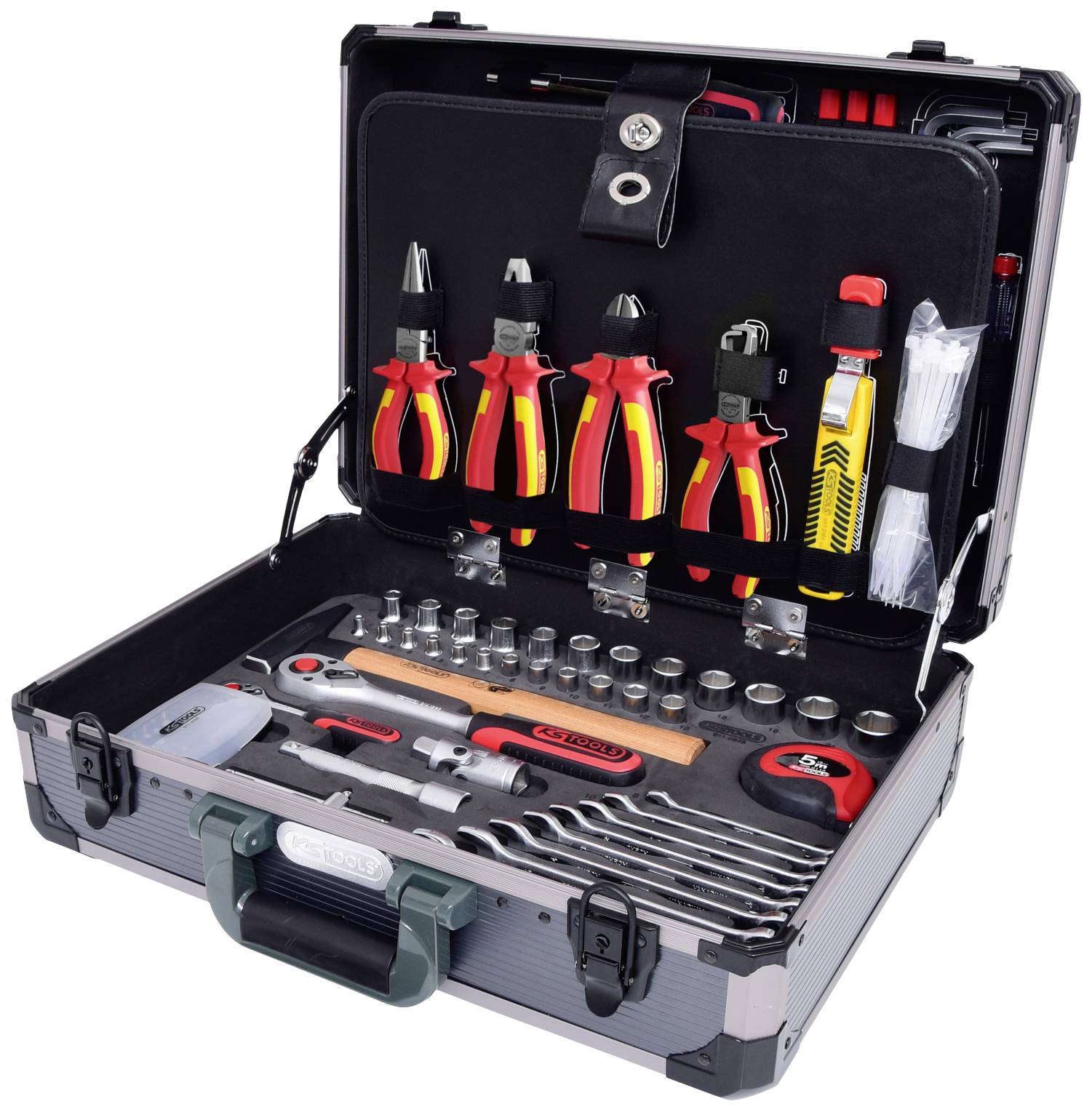 KS Tools 911.0628 911.0628 Zestaw narzędzi dla elektryków w walizce - obrazek 1
