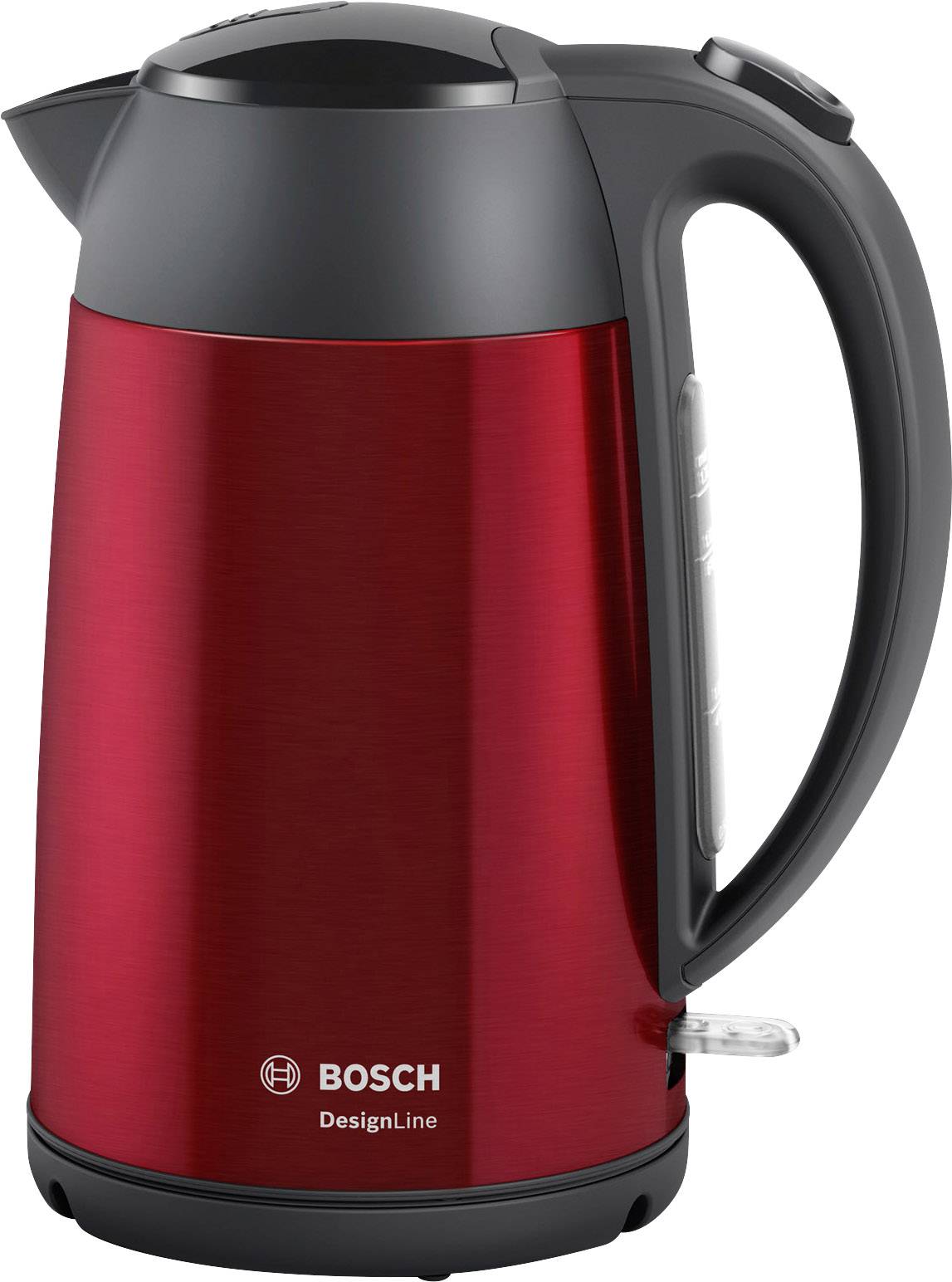 Bosch Haushalt TWK3P424 Czajnik bezprzewodowy, ochrona przed przegrzaniem czerwony Pojemność: 1.7 l - obrazek 1