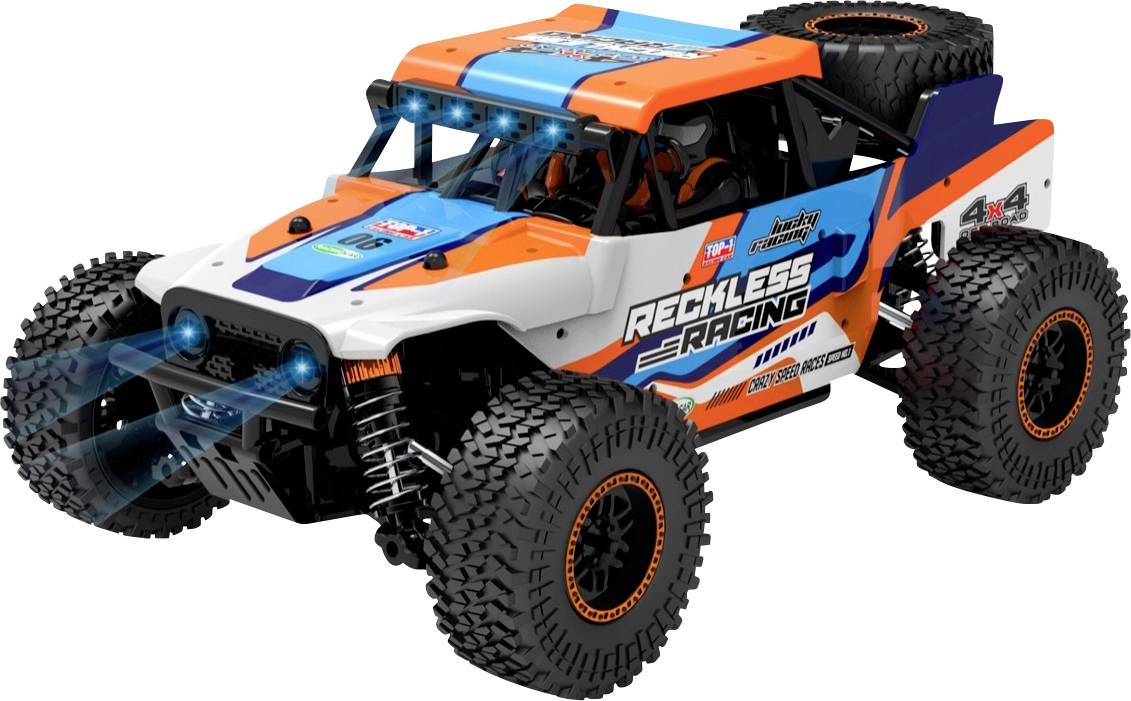 Absima Rock Racer Reckless pomarańczowy Szczotkowy 1:20 Model samochodu RC Elektryczny Truggy Napęd na wszystkie koła Rt - obrazek 1
