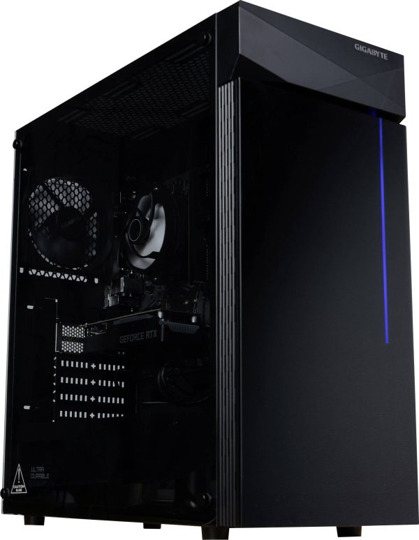 Gigabyte Komputer gamingowy Entry CR-GB-0019 AMD Ryzen 5 5600X 4.60 GHz 32 GB RAM 1 TB SSD Nvidia GeForce RTX-3050 6 GB