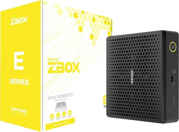Zotac Mini-PC ZBOX-EN275060TC-BE-W5B 2.5 cm (1 cal) Intel® Core™ Ultra 7 255HX 5.2 GHz 16 GB RAM 1 TB SSD Zotac GAMING G