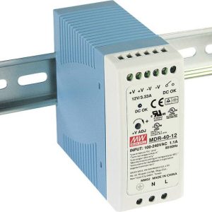 Zasilacz na szynę DIN MEAN WELL MDR-40-24, 24 V/DC, 1.74 A, 40 W