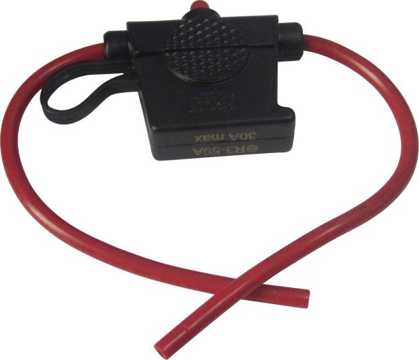 TRU COMPONENTS 1587492 Uchwyt bezpiecznika samochodowego TC-R3-59A, 24 V/DC, 30 A, 1 szt.