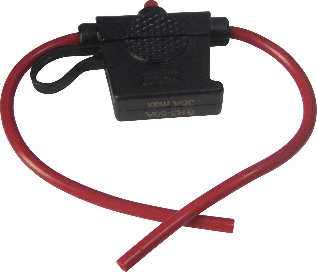 TRU COMPONENTS 1587492 Uchwyt bezpiecznika samochodowego TC-R3-59A, 24 V/DC, 30 A, 1 szt. - obrazek 1