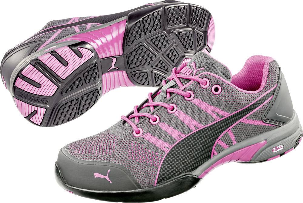 PUMA Celerity Knit Pink 642910-42 Obuwie ochronne S1 Rozmiar buta (EU): 42 szary, różowy 1 szt. - obrazek 1