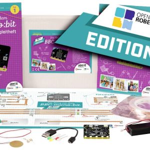 Joy-it Electronic Adventure „Die Reise mit dem micro:bit” V2 (Open Roberta) BBC mikro:bit, Majsterkowanie, Obwody elektr Joy-it Electronic Adventure „Die Reise mit dem micro:bit” V2 (Open Roberta) BBC mikro:bit, Majsterkowanie, Obwody elektr