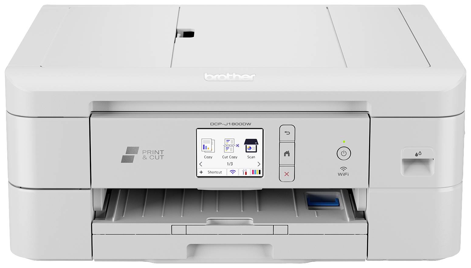 Brother DCP-J1800DW Drukarka wielofunkcyjna druk atramentowy druk kolorowy A4 drukowanie, skanowanie, kopiowanie ADF, Cu - obrazek 1