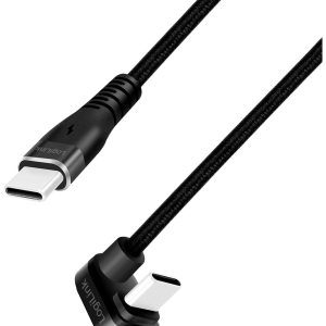 LogiLink Kabel USB USB 2.0 Złącze męskie USB-C® 2.00 m czarny podwójne ekranowanie CU0191 LogiLink Kabel USB USB 2.0 Złącze męskie USB-C® 2.00 m czarny podwójne ekranowanie CU0191