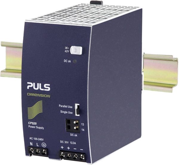 PULS CPS20.361 Zasilacz na szynę DIN 36 V/DC 13.3 A 480 W Ilość wyjść:1 x Opis 1 szt.