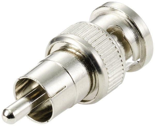 Adapter BNC TRU COMPONENTS TC-9920720 złącze męskie BNC – złącze męskie RCA/cinch 1 szt.