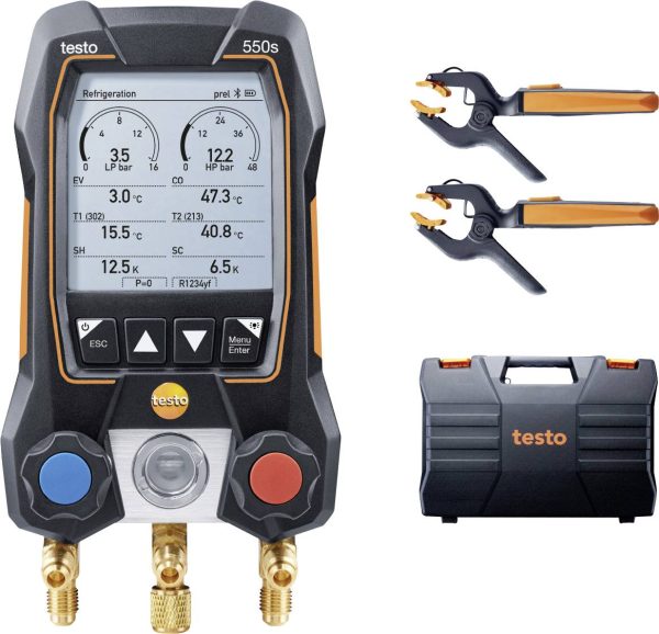 Miernik czynnika chłodniczego testo 550s Smart Set