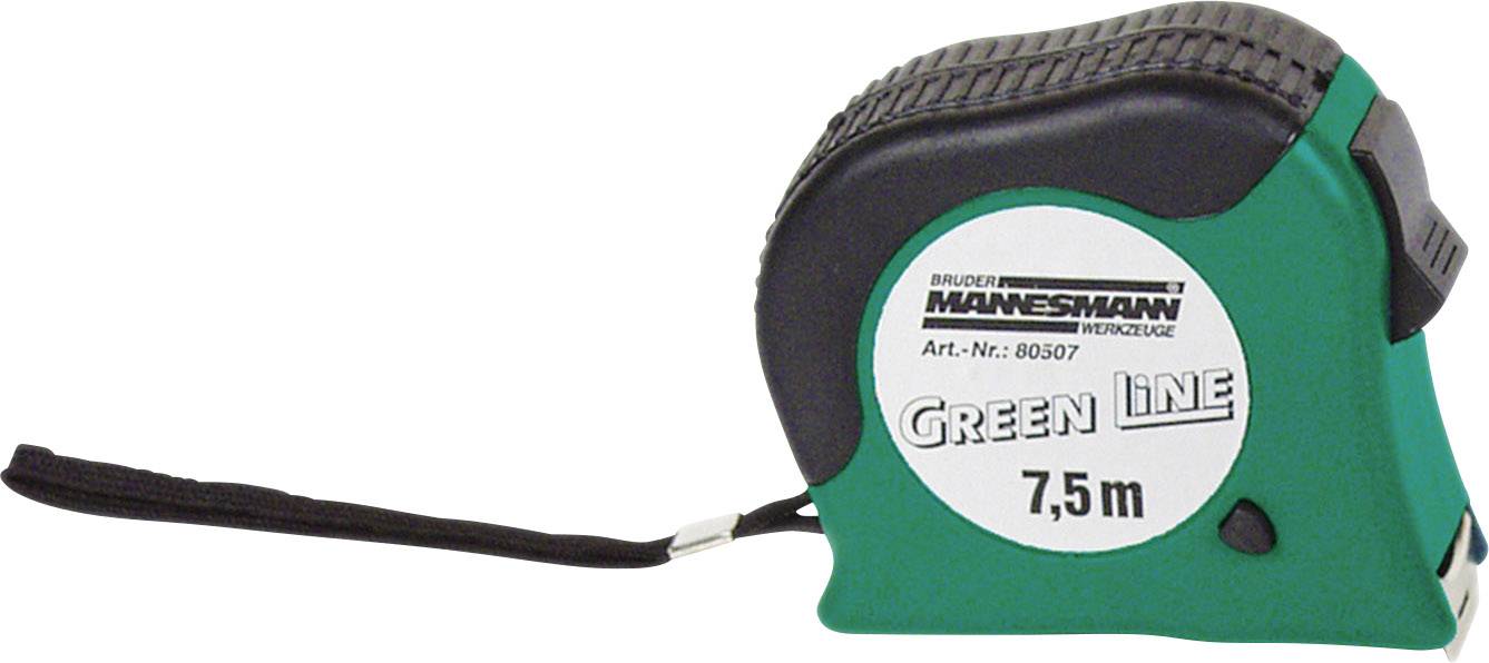Taśma miernicza Brüder Mannesmann Maßband 80507, 7.5 m, stal - obrazek 1