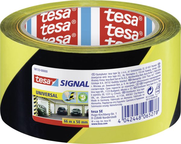 Taśma ostrzegawcza tesa tesa® SIGNAL 58133-00000-00 UNIVERSAL (D x S) 66 m x 50 mm 66 m 1 szt.