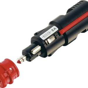 Wtyczka samochodowa z bezpiecznikiem ProCar 67722200, 12-24 V/DC, 8 A Wtyczka samochodowa z bezpiecznikiem ProCar 67722200, 12-24 V/DC, 8 A