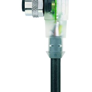 Kabel do czujników/elementów wykonawczych M12 „Automation Line” LED Escha AL-WWAK4P2-2/S370 8045237, Gniazdo M12 LED2, k Kabel do czujników/elementów wykonawczych M12 „Automation Line” LED Escha AL-WWAK4P2-2/S370 8045237, Gniazdo M12 LED2, k