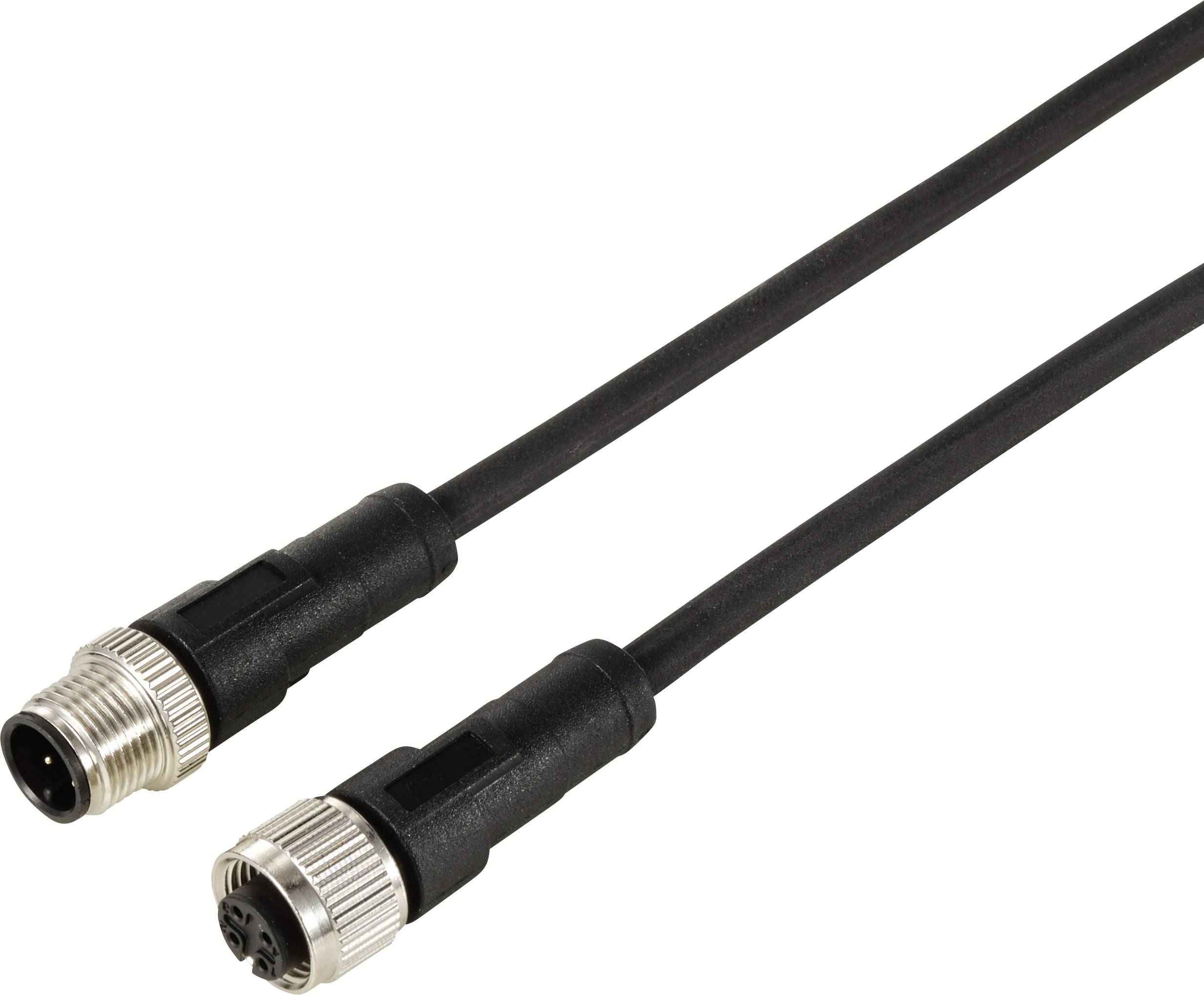TRU COMPONENTS TC-12833008 Przedłużacz czujnika/aktuatora, piny: 4, 2 m, 1 szt. - obrazek 1