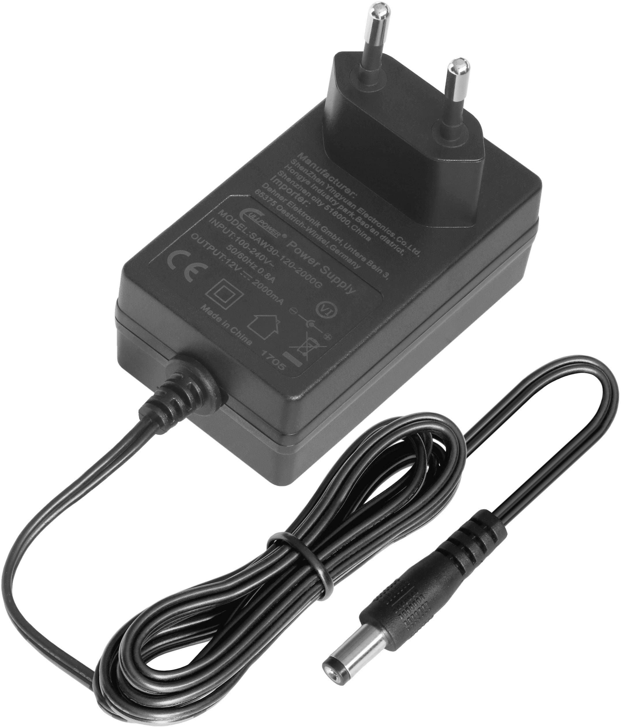 Zasilacz wtyczkowy, stałonapięciowy Dehner Elektronik SAW 30-240-1000G 1000 mA 24 W - obrazek 1
