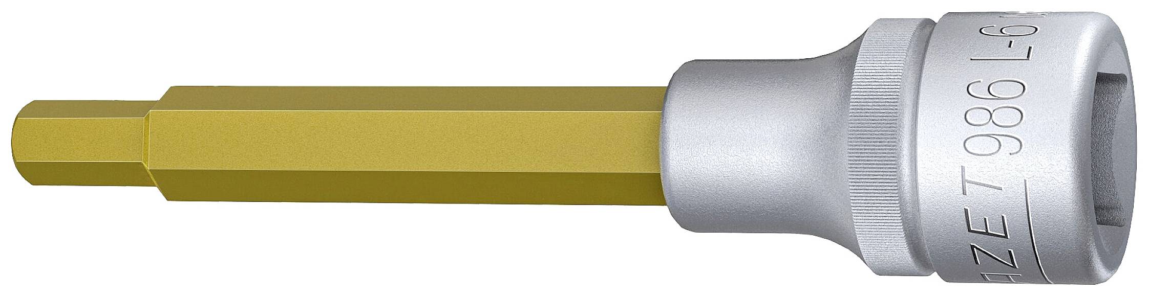 Hazet 986L-6 986L-6 wewnętrzny sześciokąt Nasadka 6 mm 1/2" SW 6 1/2" (12.5 mm) - obrazek 1