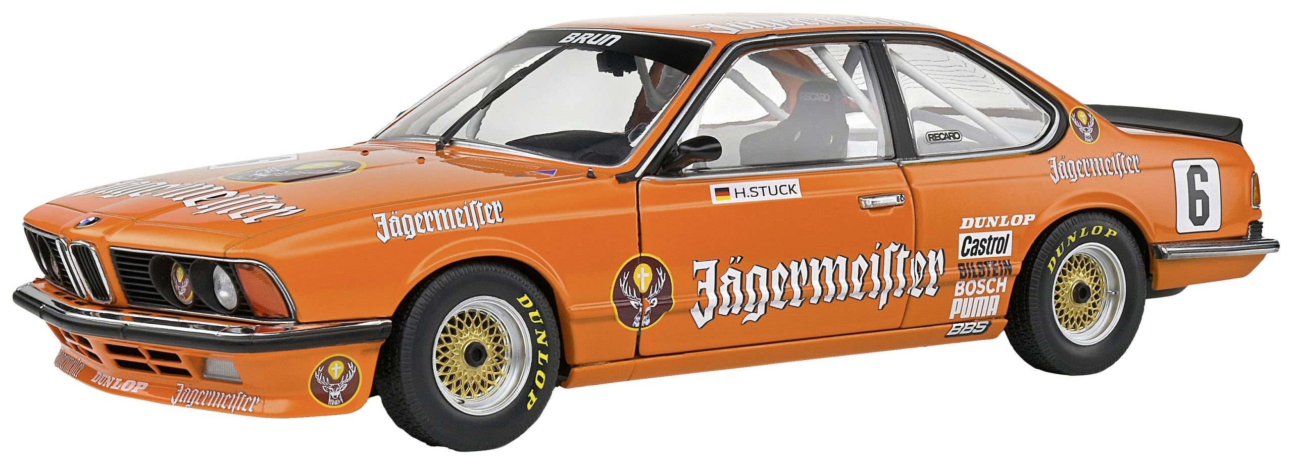 Solido BMW 635 CSI (E24) orange #6 1:18 Model samochodu - obrazek 1