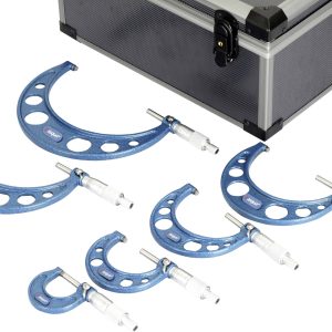 Dasqua 4111-8215 Zestaw mikrometru ze skalą kontrolną 0 – 150 mm DIN 863