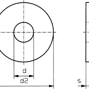 Podkładka Toolcraft 194723, M3, O = 9 x 3,2 mm, 0,8 mm, DIN 9021, 100 szt. Podkładka Toolcraft 194723, M3, O = 9 x 3,2 mm, 0,8 mm, DIN 9021, 100 szt.