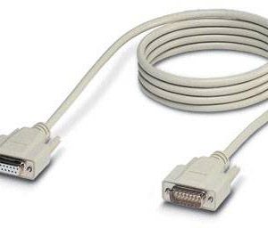 kabel port szeregowy, port równoległy Phoenix Contact VS-15-DSUB-20-LI-1,0 1656262, ekran pleciony i foliowy, 1.00 m