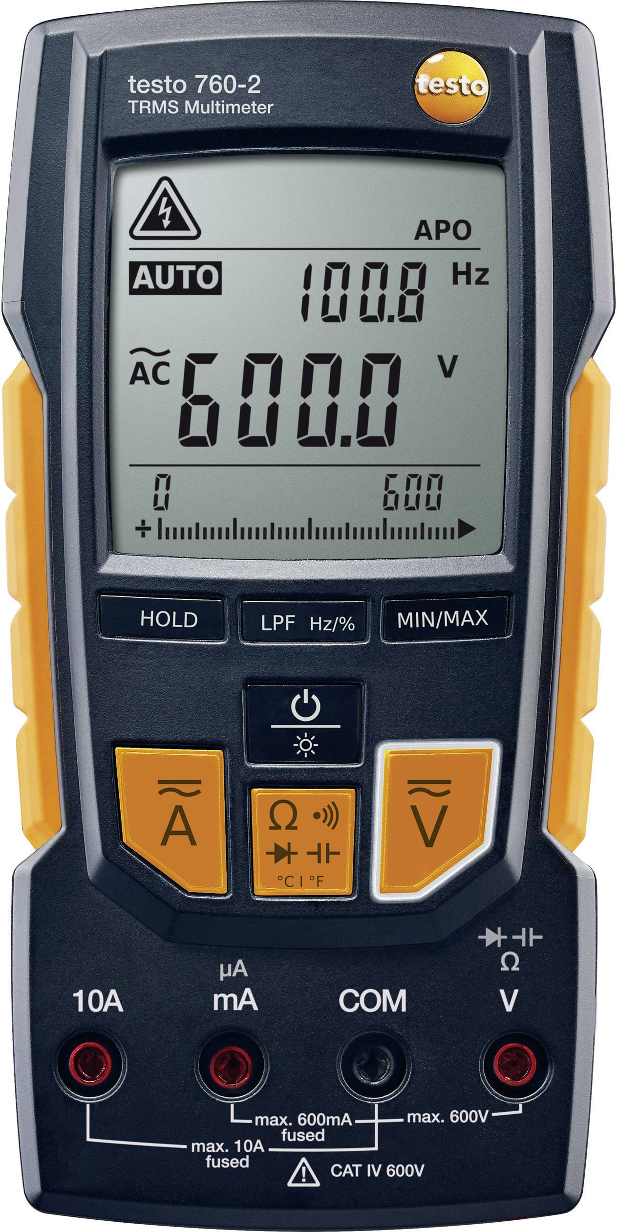 Multimetr cyfrowy testo 760-2, CAT III 1000 V, CAT IV 600 V - obrazek 1