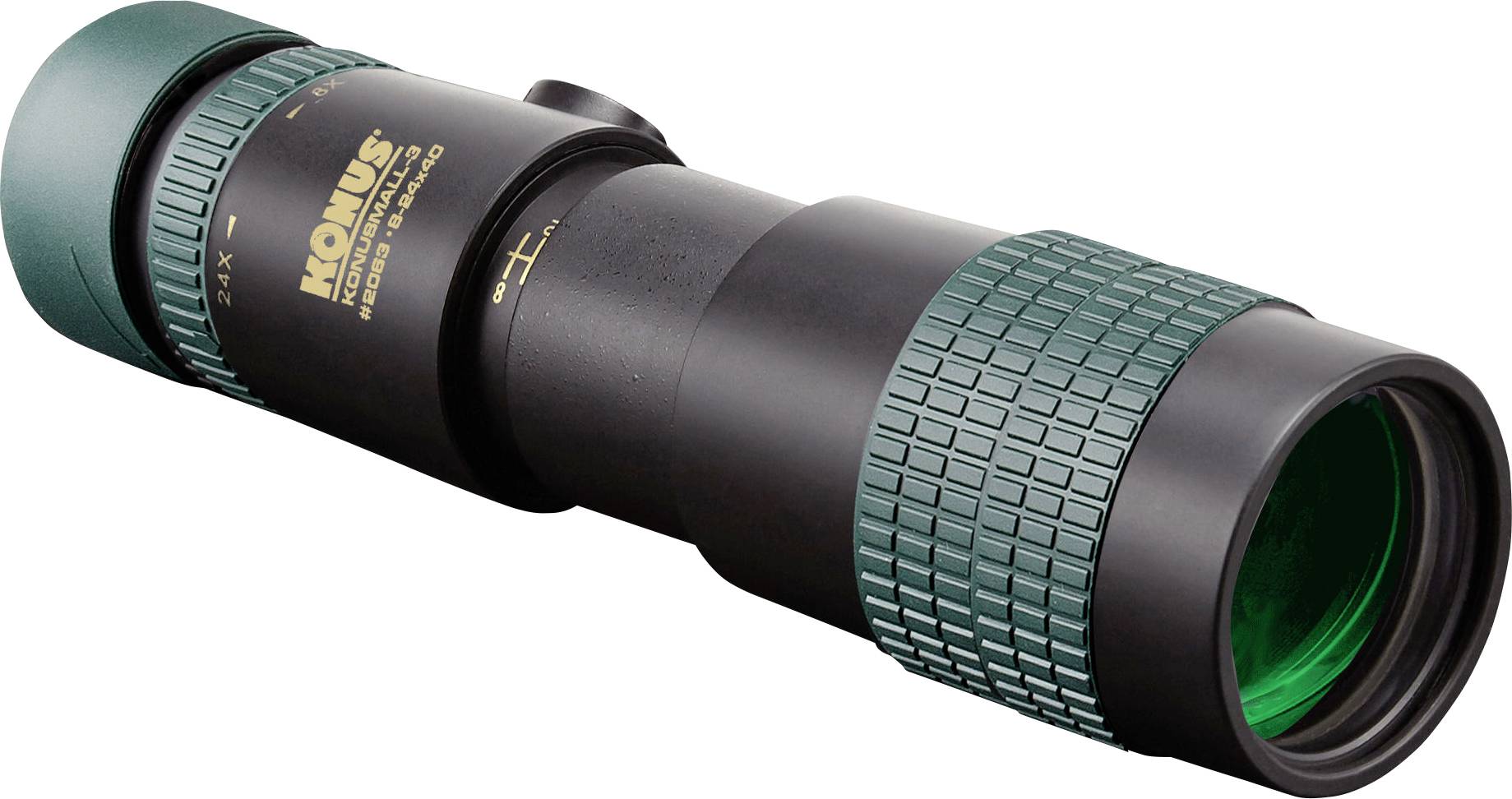 Konus Lornetka Konusmall-3 8-24x40 40 mm monokular czarny, zielony KON2063 - obrazek 1