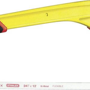 Piła do metalu STANLEY Bügelsäge FatMax 5in1 tpi24 2xSägeblatt 300mm/gesamt 430mm 0-20-108 1 szt. Piła do metalu STANLEY Bügelsäge FatMax 5in1 tpi24 2xSägeblatt 300mm/gesamt 430mm 0-20-108 1 szt.
