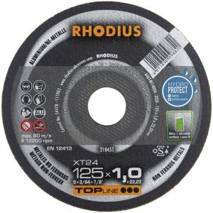 Tarcza tnąca prosta Rhodius XT24 210451 125 mm 1 szt. Tarcza tnąca prosta Rhodius XT24 210451 125 mm 1 szt.