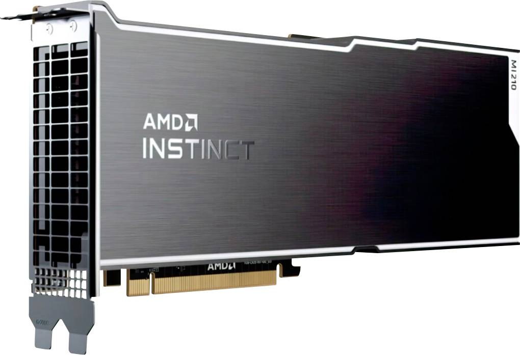 AMD Akcelerator AMD Instinct MI210 MI210 64 GB HBM2-RAM PCIe x16 PCIe 4.0 x16 Pasywne chłodzenie - obrazek 1