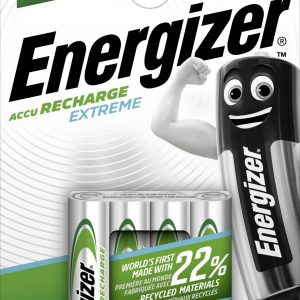 Akumulator AAA/R03 Energizer Extreme HR03, NiMH, 800 mAh, 1.2 V, 4 szt. Akumulator AAA/R03 Energizer Extreme HR03, NiMH, 800 mAh, 1.2 V, 4 szt.