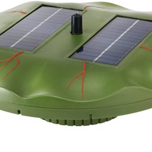 Fontanna ogrodowa solarna pływająca Lilia Wodna Esotec 101770, Maks. 160 l/h, 0,4 m, (Ø x W) 300 mm x 105 mm Fontanna ogrodowa solarna pływająca Lilia Wodna Esotec 101770, Maks. 160 l/h, 0,4 m, (Ø x W) 300 mm x 105 mm