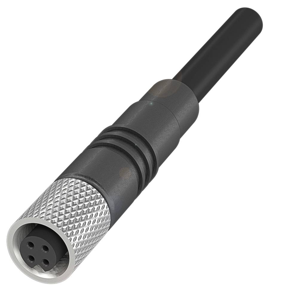 BALLUFF BCC0FLL Kabel połączeniowy czujnika/aktuatora M5 3.00 m Ilość pinów: 4 1 szt. - obrazek 1