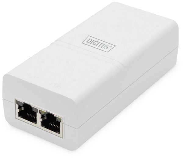 Digitus DN-95132 Injektor PoE IEEE 802.3af (12.95 W), IEEE 802.3at (25.5 W), IEEE 802.3bt, IEEE802.3af (15.4 W), IEEE802