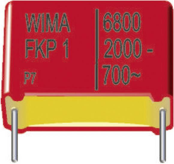 Kondensator poliestrowy Wima FKP1 0,22uF 1250VDC 10%