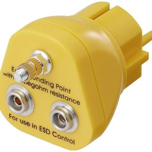 TRU COMPONENTS TC-12351672 Wtyczka uziemiająca M5, 2x złącze zatrzaskowe 10 mm 1 szt. TRU COMPONENTS TC-12351672 Wtyczka uziemiająca M5, 2x złącze zatrzaskowe 10 mm 1 szt.