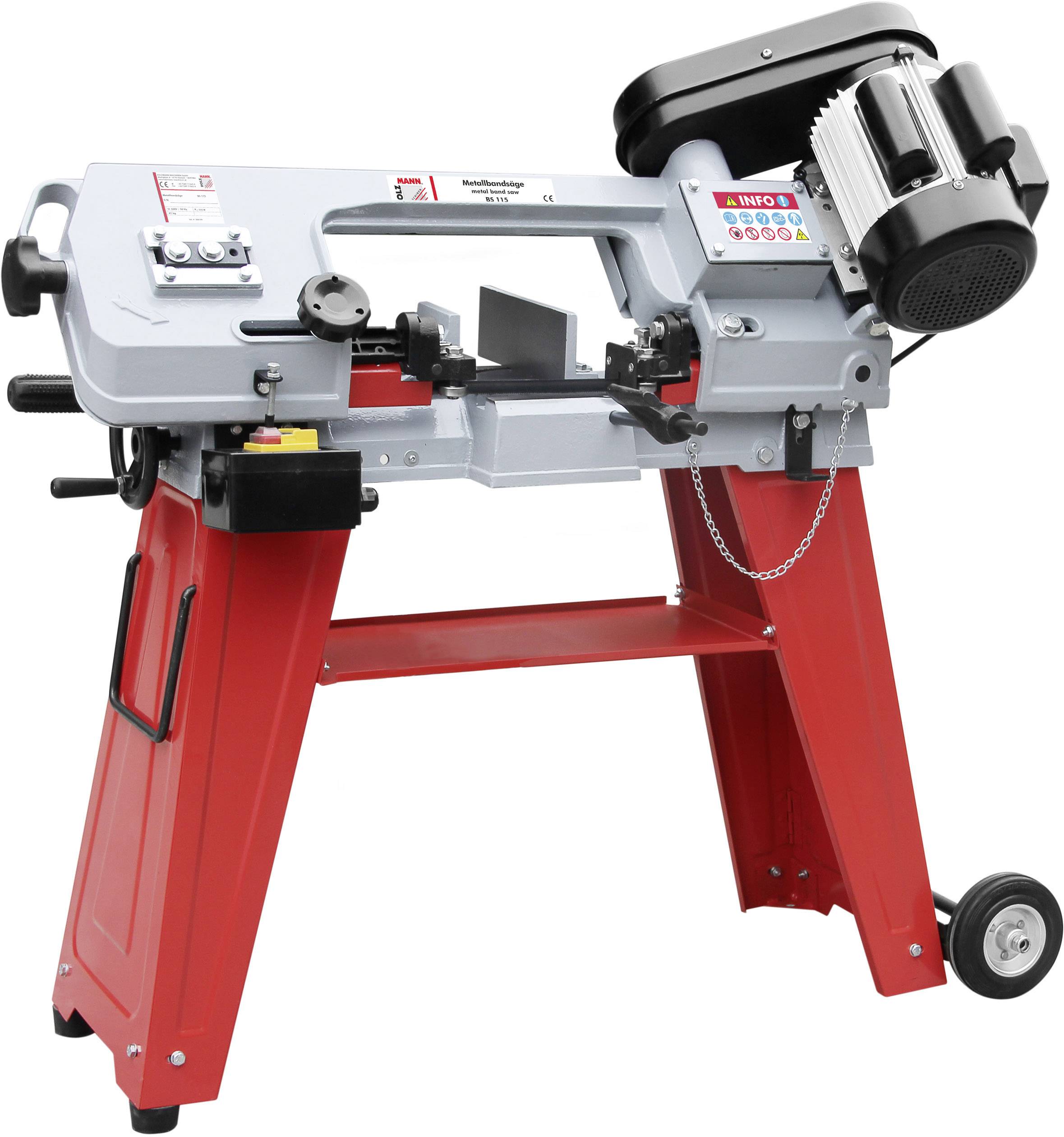 Piła taśmowa do metalu Holzmann Maschinen BS115 400 V 550 W - obrazek 1