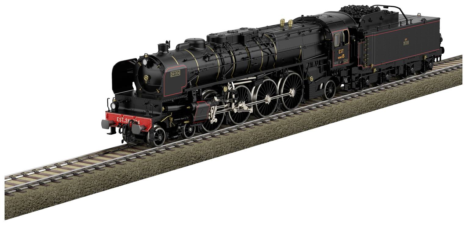 Lokomotywa parowa H0 TRIX H0 T25241, DC, Długość ze zderzakami: 304 mm, Epoka: II - obrazek 1