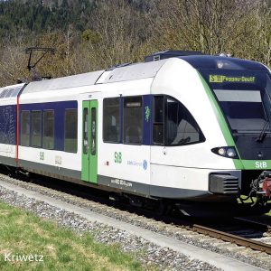 Piko H0 59127 Elektryczny zespół trakcyjny H0 GTW 2/6 Stadler firmy StB Piko H0 59127 Elektryczny zespół trakcyjny H0 GTW 2/6 Stadler firmy StB