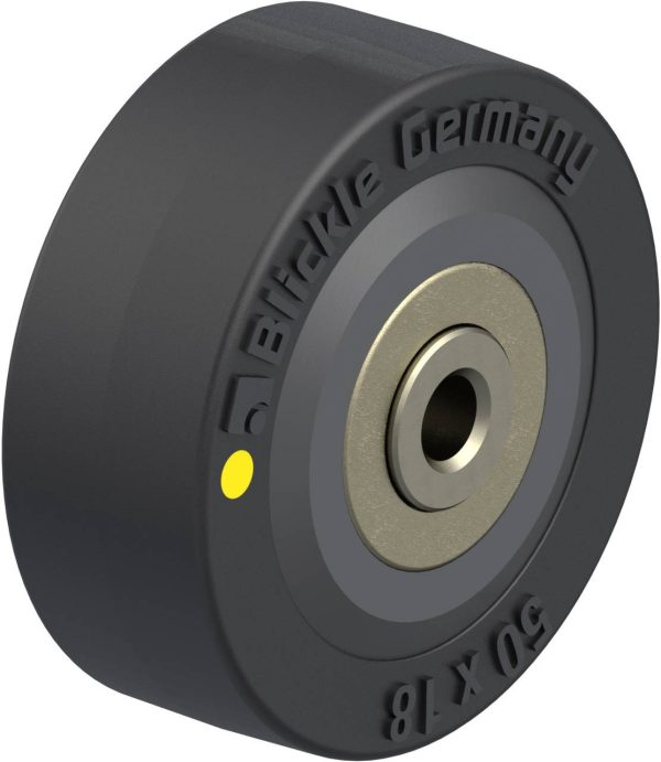 Blickle 111609 VPA 50/6K-EL Koło z tworzywa sztucznego Średnica koła: 50 mm Maksymalne obciążenie: 30 kg 1 szt.