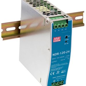 Zasilacz na szynę DIN MEAN WELL NDR-120-12, 12 V, 10 A, 153 W