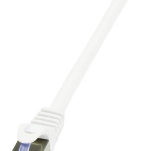 kabel LAN LogiLink CQ4061S, 1 szt., RJ45, CAT 6a, S/FTP, 3.00 m, biały kabel LAN LogiLink CQ4061S, 1 szt., RJ45, CAT 6a, S/FTP, 3.00 m, biały