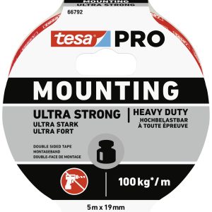 Taśma montażowa tesa 66792-00001-00 Mounting PRO Ultra Strong (D x S) 5 m x 19 mm 5 m 1 szt. Taśma montażowa tesa 66792-00001-00 Mounting PRO Ultra Strong (D x S) 5 m x 19 mm 5 m 1 szt.