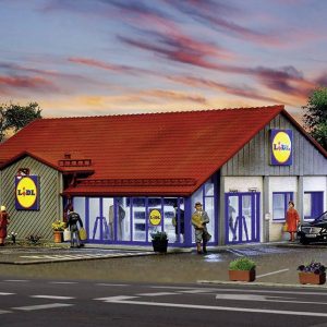 Supermarket Lidla Zestaw do złożenia Vollmer 43662 H0 1 szt. Supermarket Lidla Zestaw do złożenia Vollmer 43662 H0 1 szt.