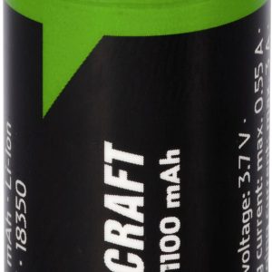 VOLTCRAFT VC-18350 Akumulator specjalny 18350 Płaska-Góra litowe 3.7 V 1100 mAh 1 szt. VOLTCRAFT VC-18350 Akumulator specjalny 18350 Płaska-Góra litowe 3.7 V 1100 mAh 1 szt.