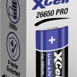 XCell Akumulator specjalny 26650 Li-Ion 3.7 V 5000 mAh 1 szt. XCell Akumulator specjalny 26650 Li-Ion 3.7 V 5000 mAh 1 szt.