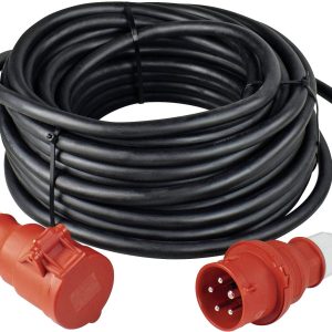 przedłużacz AS Schwabe 61335 61335, gniazdka: 1, H07RN-F 5G 6 mm², 400 V, 32 A, 5.00 m przedłużacz AS Schwabe 61335 61335, gniazdka: 1, H07RN-F 5G 6 mm², 400 V, 32 A, 5.00 m