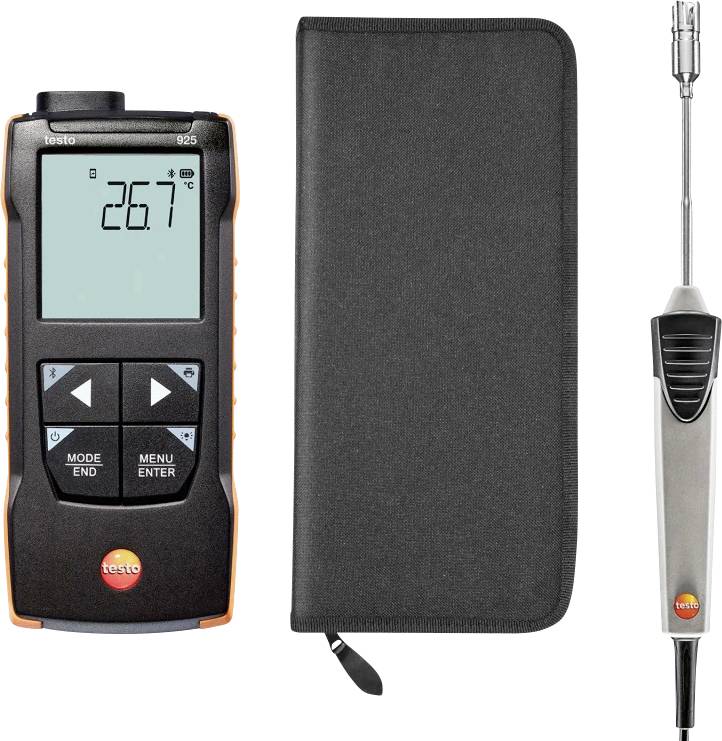 testo 8714 0059 testo 925 Set mit Oberflächenfühler Czujnik temperatury 1 szt. - obrazek 1