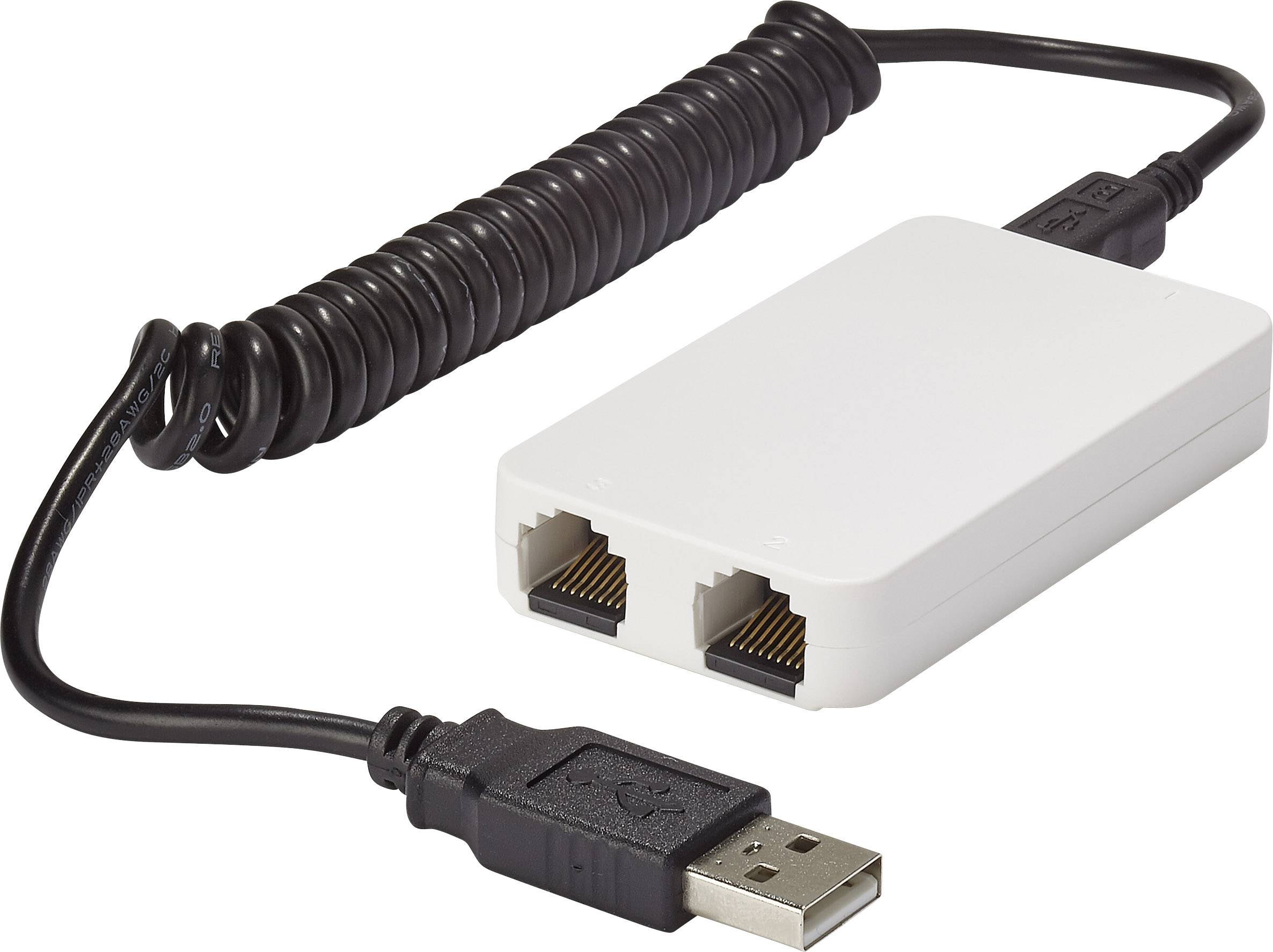 Renkforce RF-4288686 Switch sieciowy 3 Porty 100 MBit/s zasilanie USB - obrazek 1